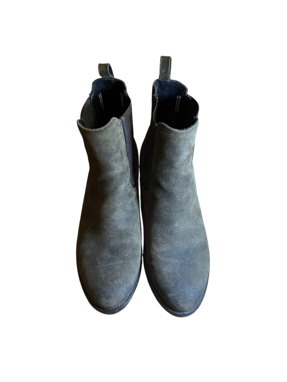 Thursday Boot Co Duchess Chelsea Boots Brown Suede Pull On Casual Womens Sz 8.5